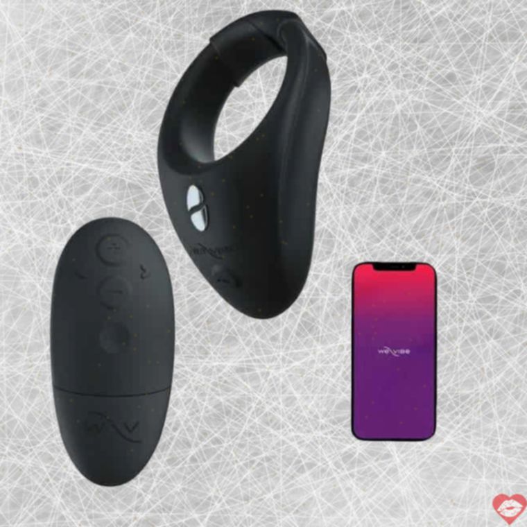 Vòng Rung We-Vibe Bond 2in1 Đen App Điều Khiển Cặp Đôi