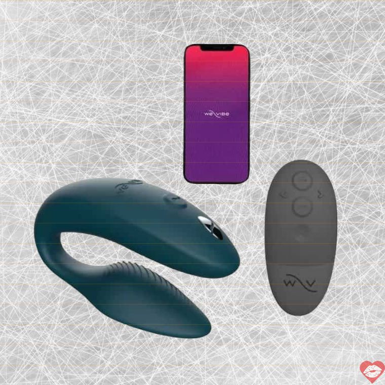 We-Vibe Sync 2 Xanh Rung Cặp Pult App Kết Nối Hoàn Hảo