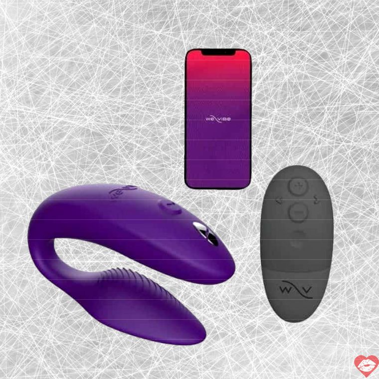 We-Vibe Sync 2 Cặp Đôi Rung Tím App Điều Khiển