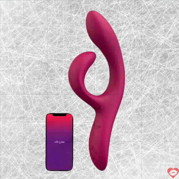 We-Vibe Nova 2 Thỏ Rung App Điều Khiển Xanh Hồng