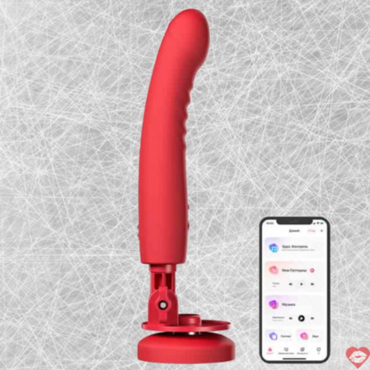 Lovense Mission 2 vibrator đỏ sensor app kết nối cực sướng