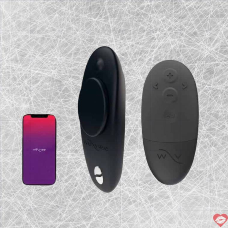 We-Vibe Moxie+ Clit Vibrator app đen điều khiển xa