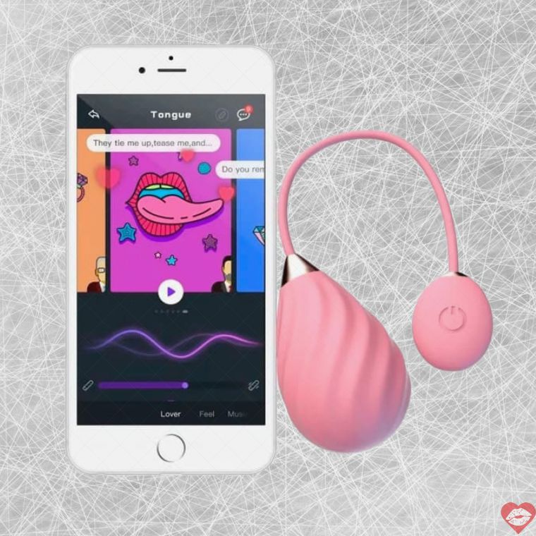 Magic Motion Sundae Trứng Rung App Hồng
