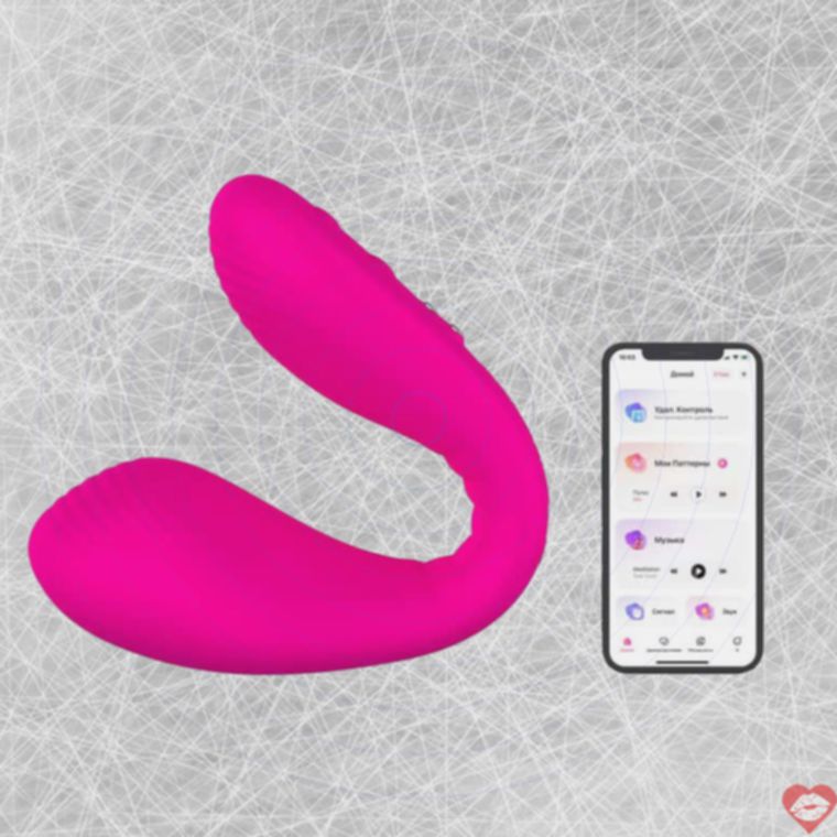 Lovense Dolce Uốn Cong Rung App Đôi Điểm G
