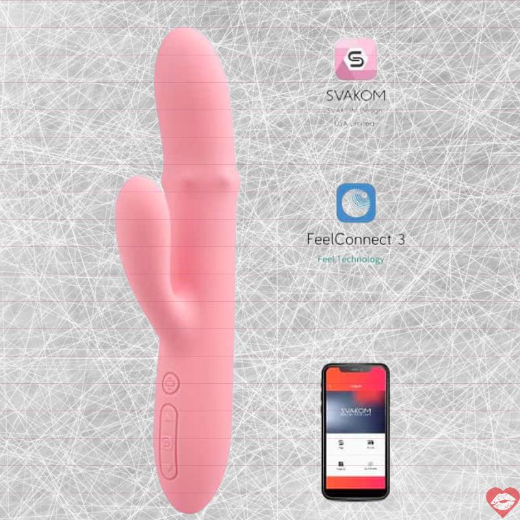 Svakom Mora Neo Thỏ Rung Hạt Ngọc App Điều Khiển