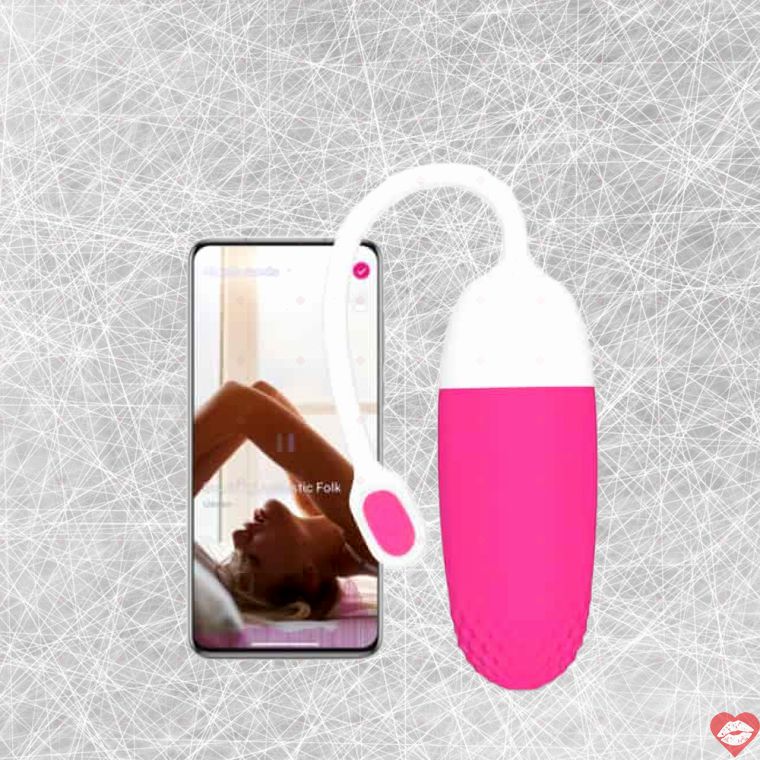 Magic Motion Vini Trứng Rung App Điều Khiển Hồng