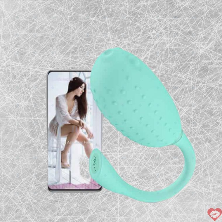 Magic Motion Fugu Trứng Rung Xanh Mint App Điều Khiển