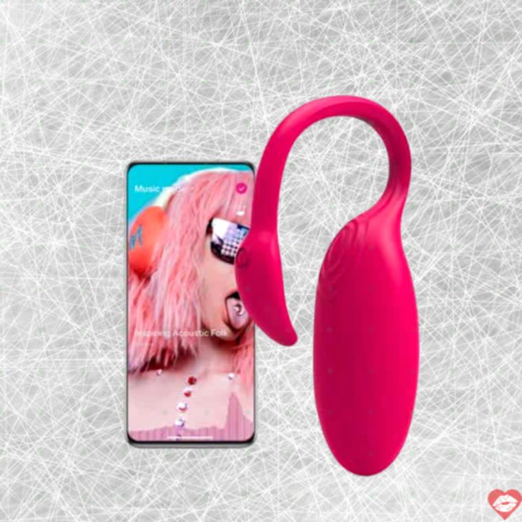 Magic Motion Flamingo Trứng Rung Hồng App Điều Khiển Siêu Mạnh