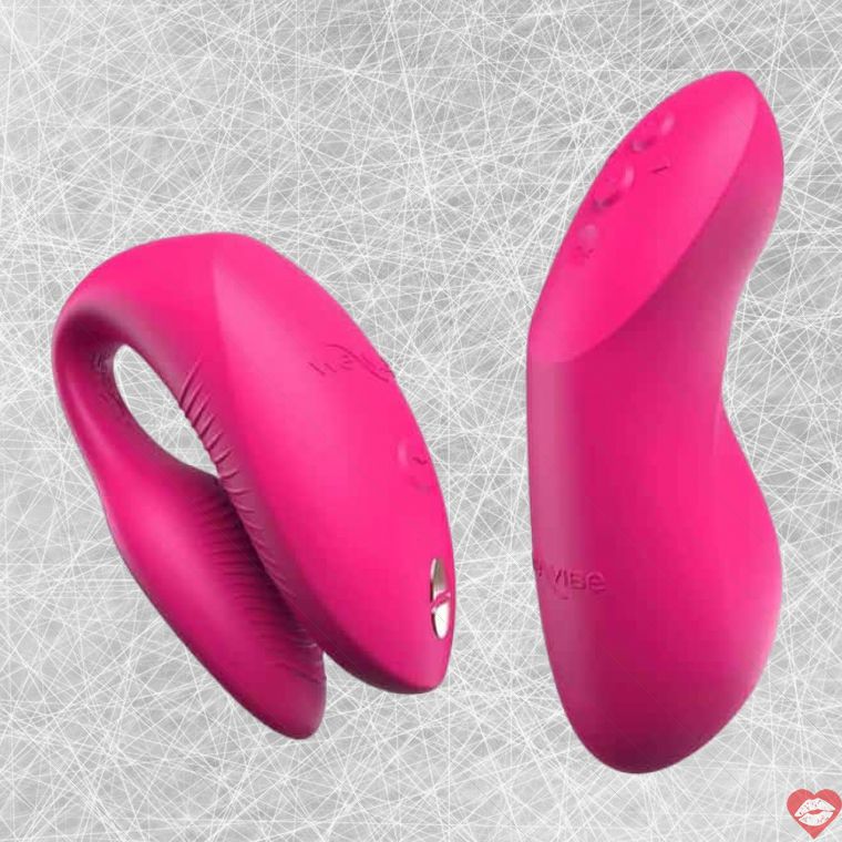 We-Vibe Chorus Pro Cặp Đôi Rung Cảm Ứng Hồng Điều Khiển