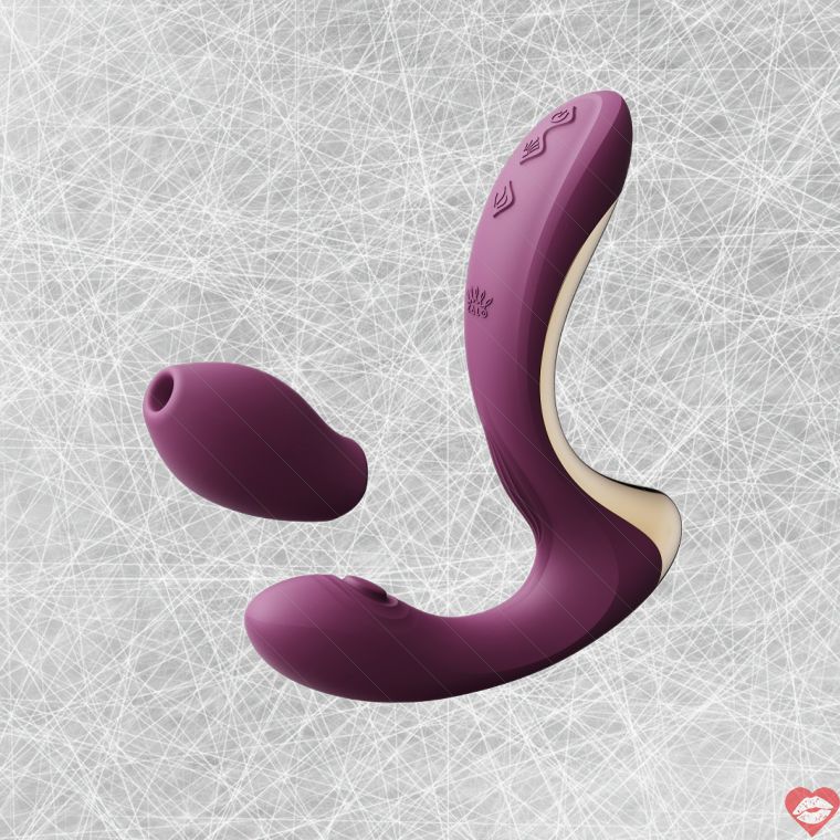 Zalo Talis G-spot Hút Nóng Siêu Mạnh Tím Nhung