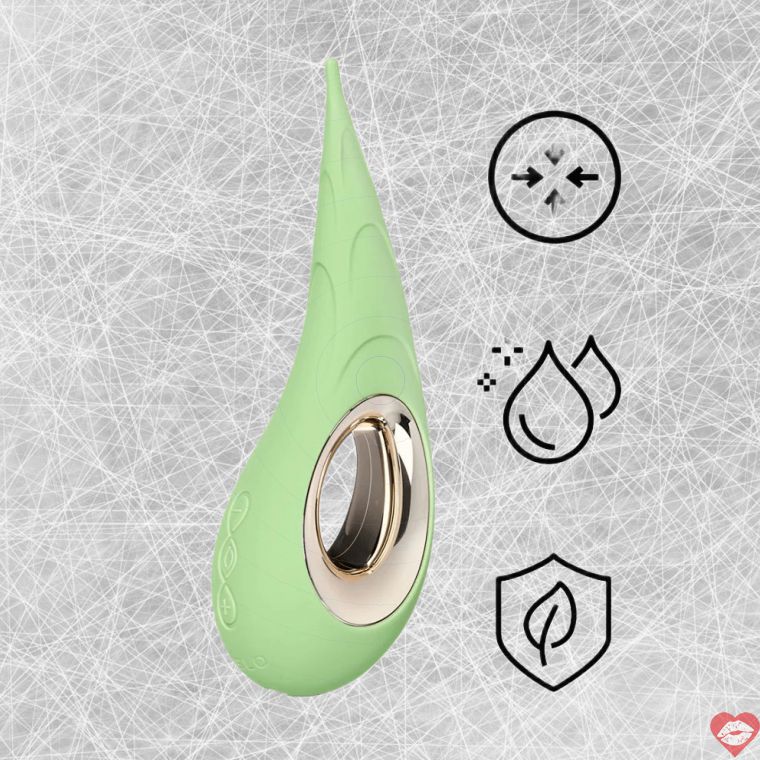 Lelo Dot Cruise Bút Rung Âm Hạch Xanh Hồng