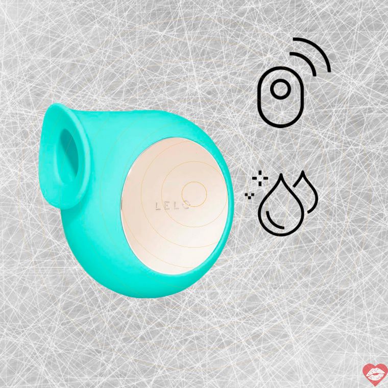 Lelo Sila âm sóng clit nhẹ nhàng xanh dương