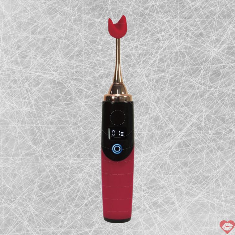 NPG massager đen clitoris 17.5cm rung Nhật bí quyết thăng hoa