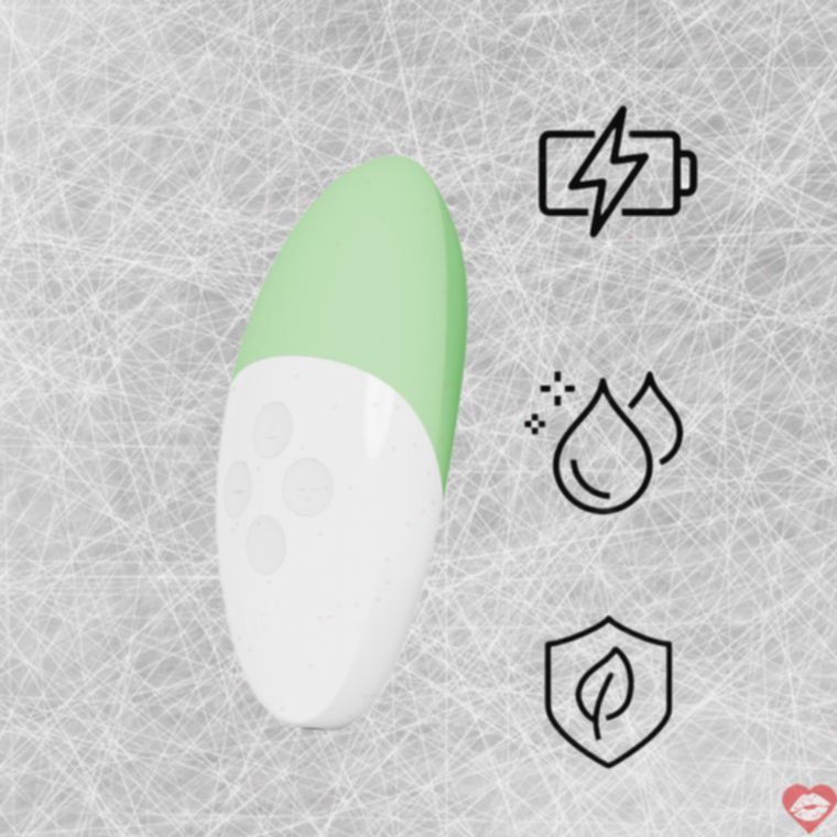 Lelo Siri 3 Rung Âm Tinh Voice Xanh Nhạt