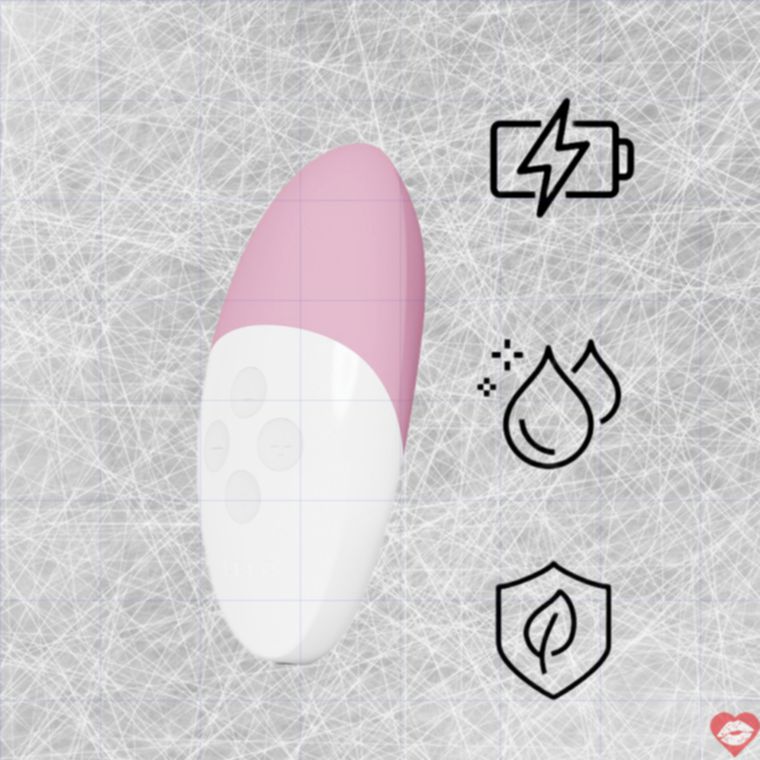 Lelo Siri 3 Voice Clit Vibrator Hồng Nhạt Thụt Lắc