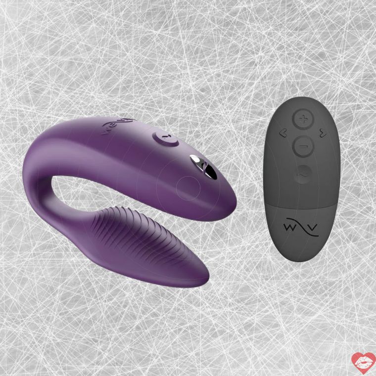 We-Vibe Sync 2 Tím Cặp Đôi Rung G Clit App