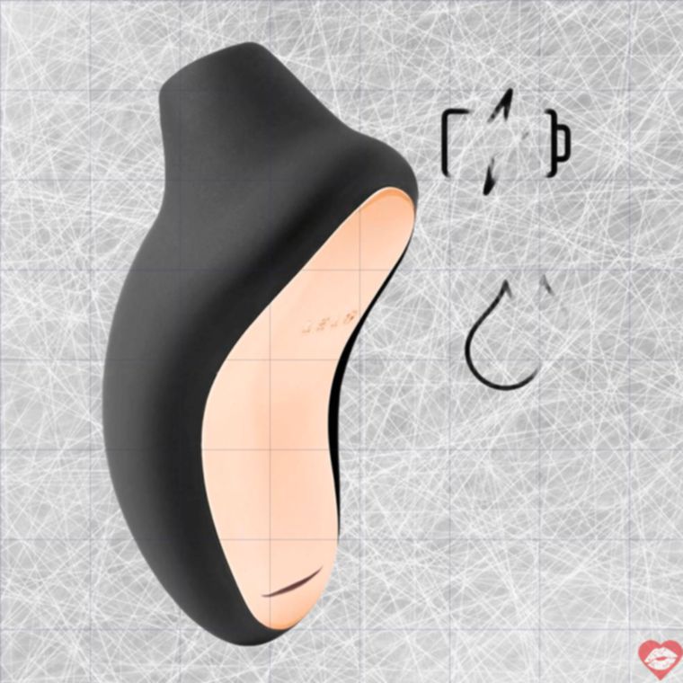 Lelo Sona Sonic Clit Đen, Âm Sóng Thăng Hoa 8 Chế Độ