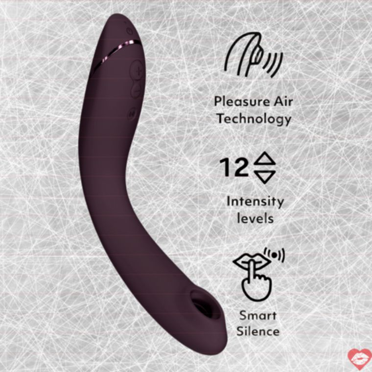 Womanizer OG G-Spot Hút Tím Đỏ 17.6cm Siêu Mạnh