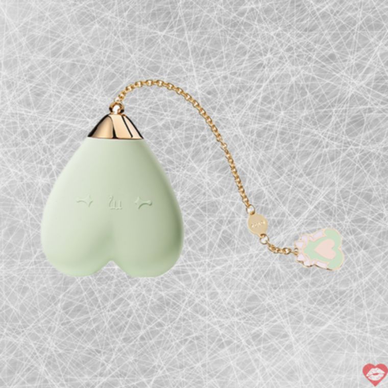 Zalo Baby Heart Xanh 8cm Q-Bounce Massage Toàn Thân