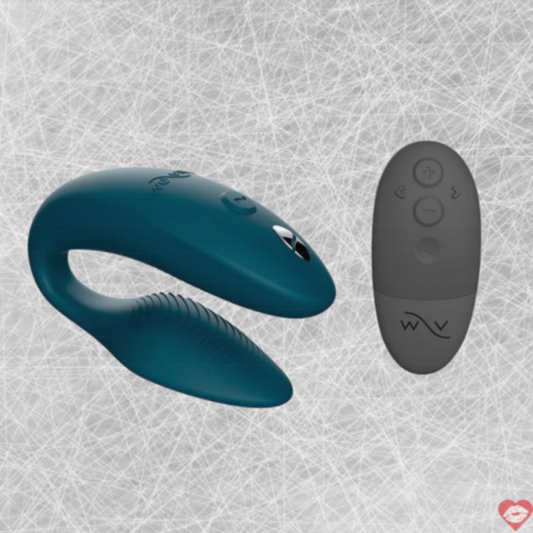 We-Vibe Sync 2 tình nhân xanh nhung rung remote chống nước