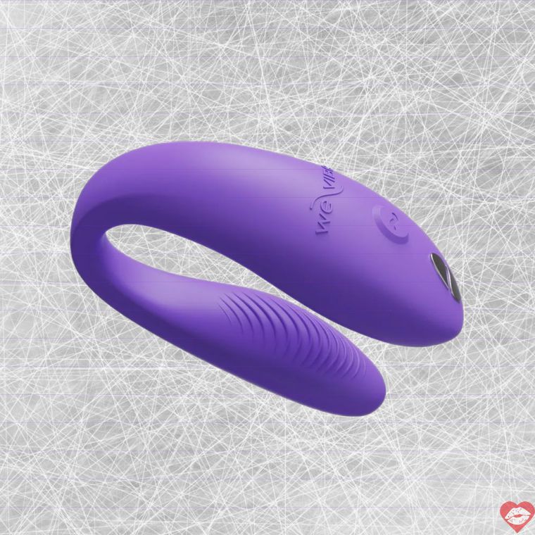 We-Vibe Sync Go Tím 7.8cm Cặp Đôi Rung