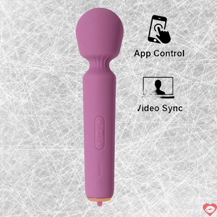 SVAKOM Mini Emma Neo Tím Hồng App 17cm