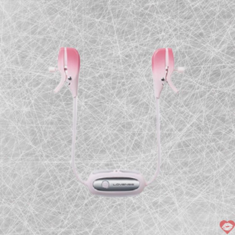 Lovense Gemini Kẹp Vú App Rung Điều Chỉnh