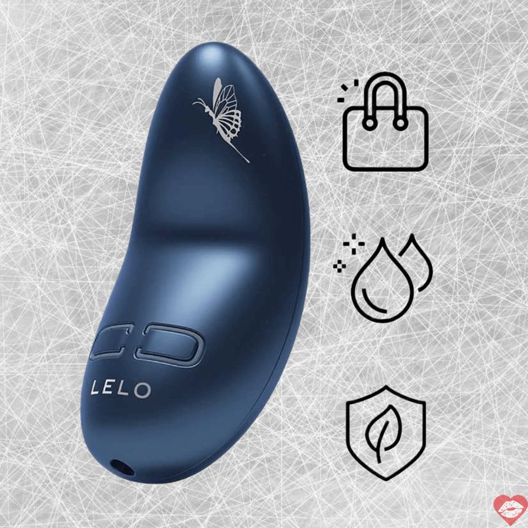 Lelo Nea 3 Xanh Clit Rung 10 Tốc Thầm Lặng