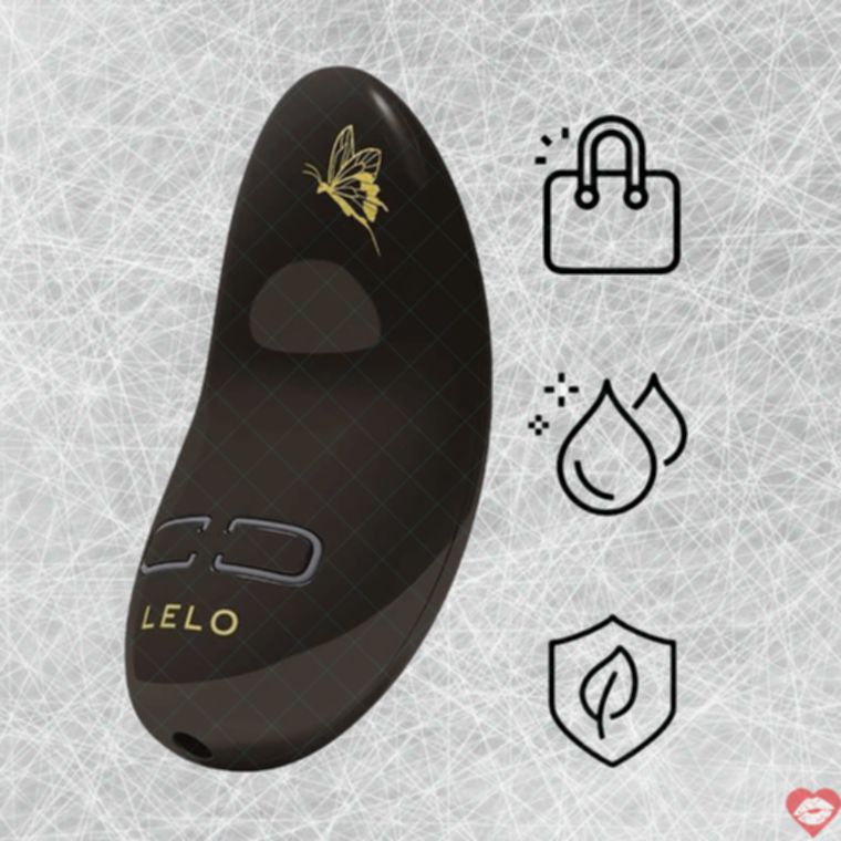 Lelo Nea 3 Máy Rung Âm Đạo Đen 10 Tốc Siêu Mạnh