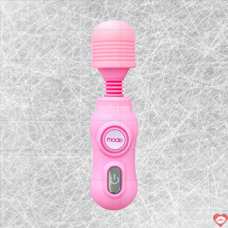 Magic Eyes 360 Massager Hồng Quay Mạnh 11cm