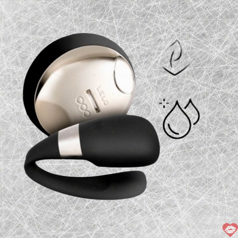 Lelo Tiani 3 cặp rung app đen G-spot âm蒂