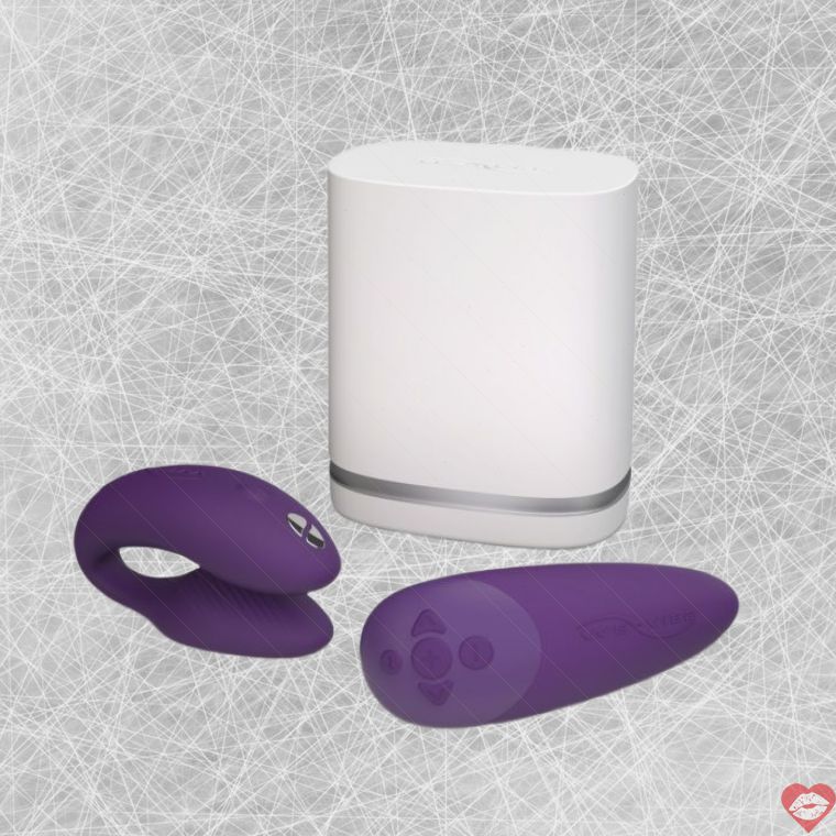 We-Vibe Chorus Tím Rung Cặp Đôi Từ Xa Siêu Mạnh