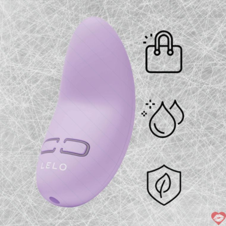 Lelo Lily 3 Máy Rung Âm Đạo Mini Tím Lavender Đỉnh Cao