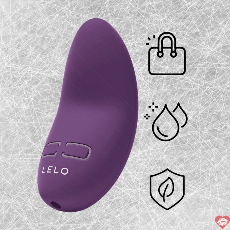 Lelo Lily 3 Clit Rung Tím Siêu Mạnh 12 Tháng