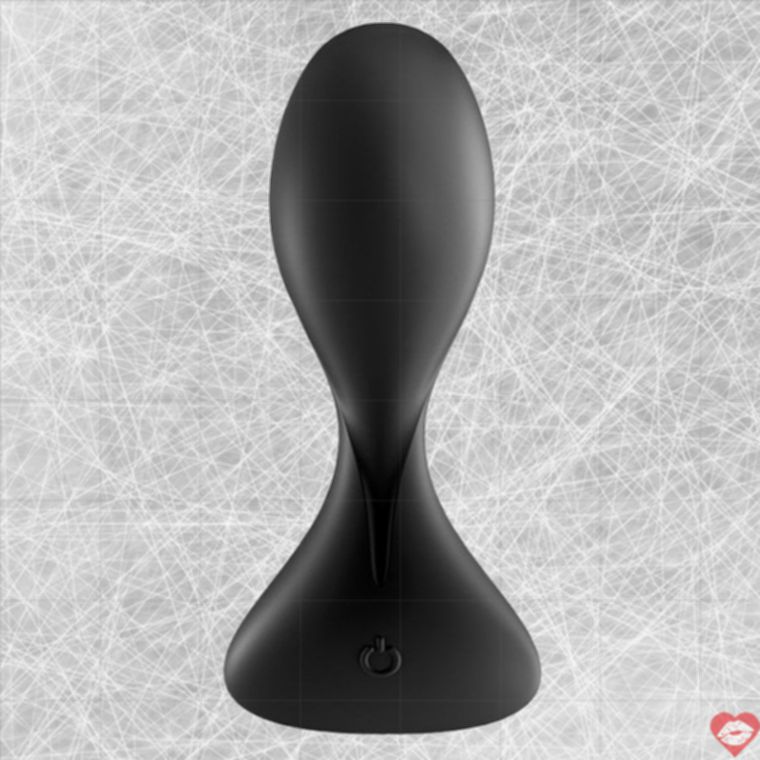 Satisfyer Trendsetter Đệm Hậu Môn Đen rung Mạnh Waterproof