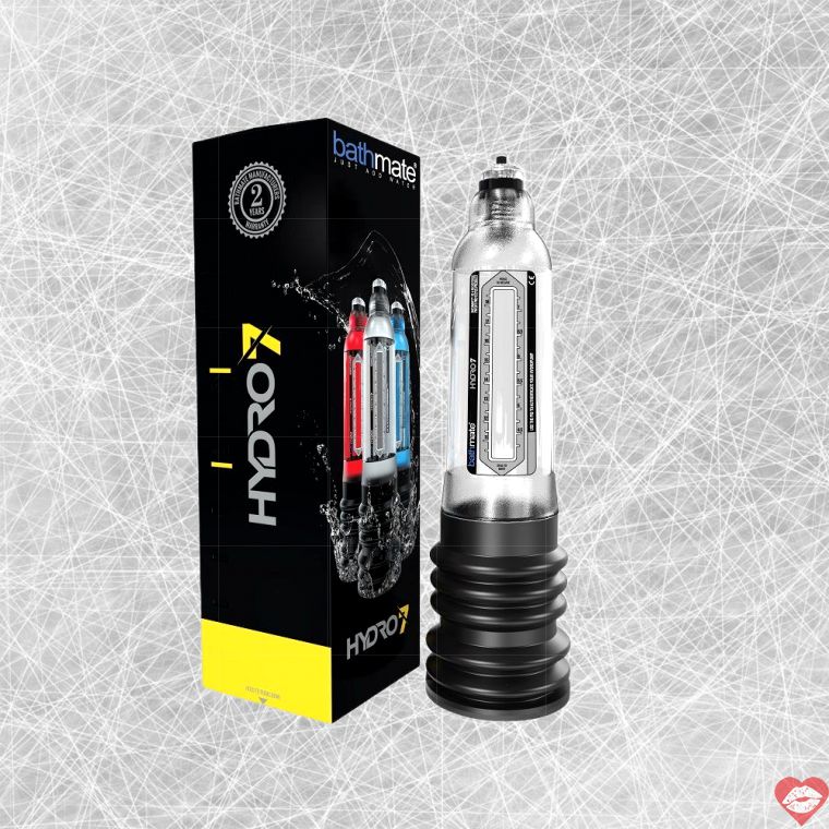 Bathmate Hydro 7 Bơm Tăng Kích Thước Trong Suốt 24 Tháng