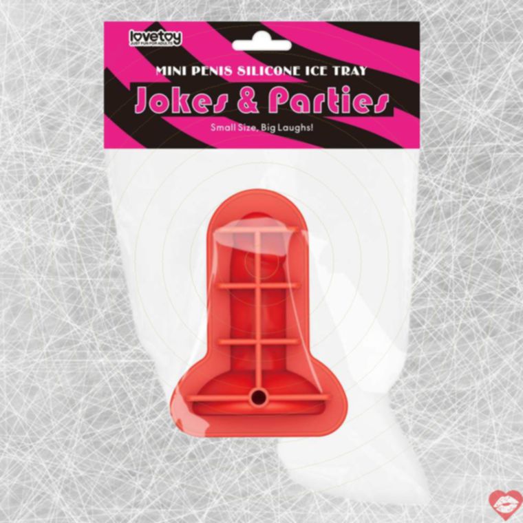 Lovetoy Khuôn Đá Mini Dildo Đỏ Vui Nhộn