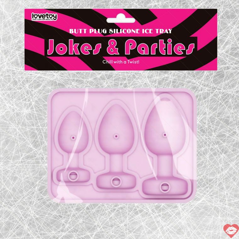 Lovetoy Khuôn Đúc Butt Plug Hồng 14cm