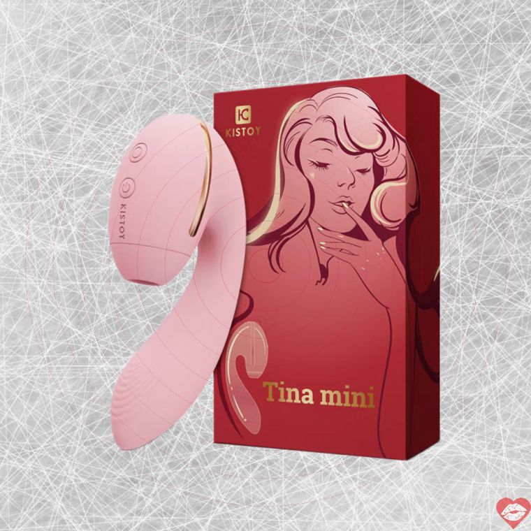 Kisstoy Tina Mini hút G-spot rung mạnh cực phê