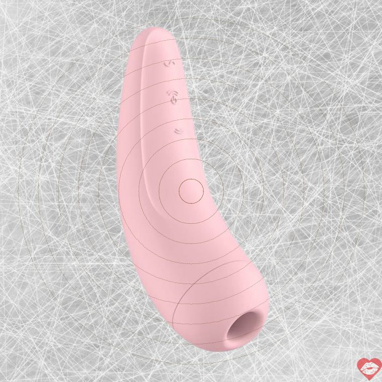 Satisfyer Curvy 2 hút mút âm vật rung app cực khoái