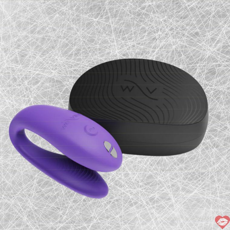 We-Vibe Sync Go vibrator đôi di động hộp đựng