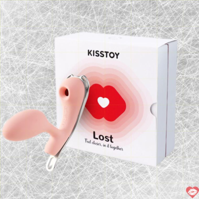 Kisstoy Lost Dual Clit Trứng Rung App Đeo