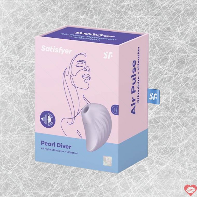 Satisfyer Pearl Diver Air Pulse Clit Rung Ngọc Trai