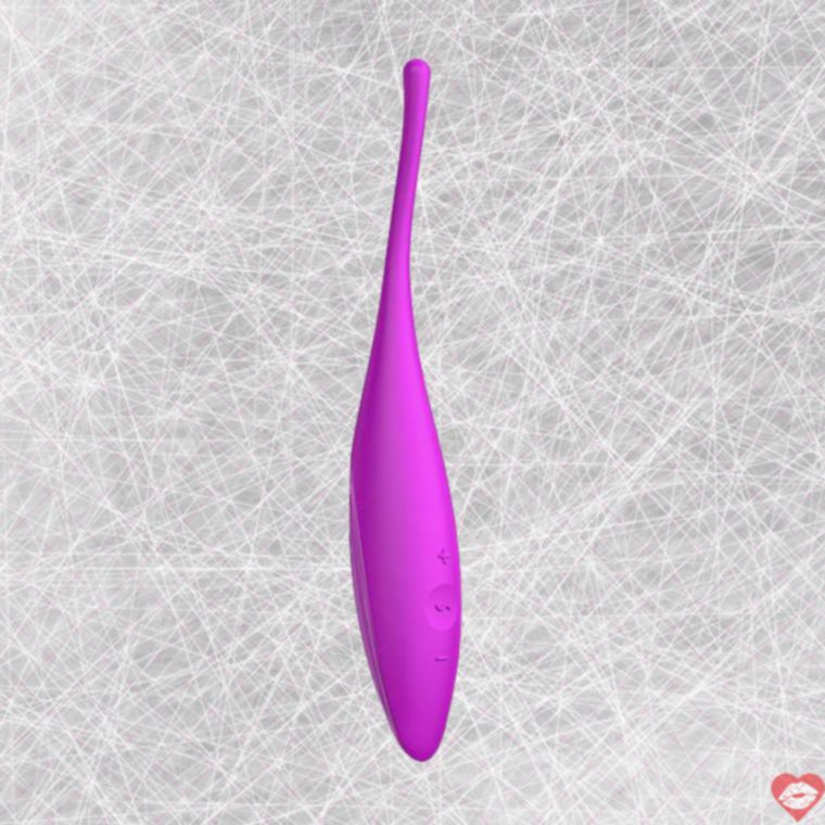 Satisfyer Twirling Joy app rung đầu nhọn kích thích điểm nóng