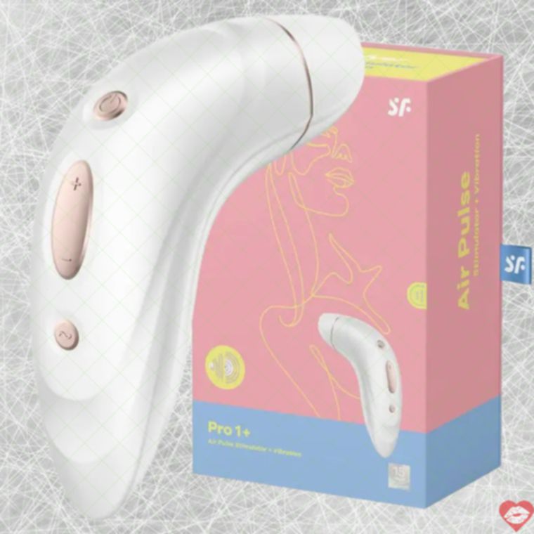 Satisfyer Pro Plus Hút Rung Âm Tinh Hoàn 2 Motor