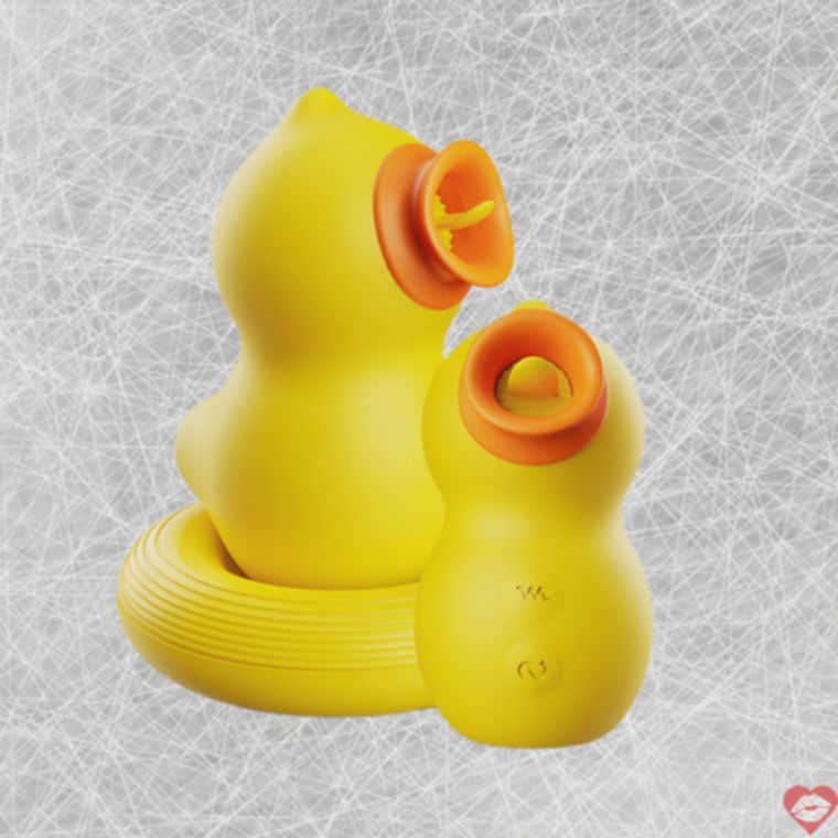 Dibe vibrating tongue duck king секс игрушка