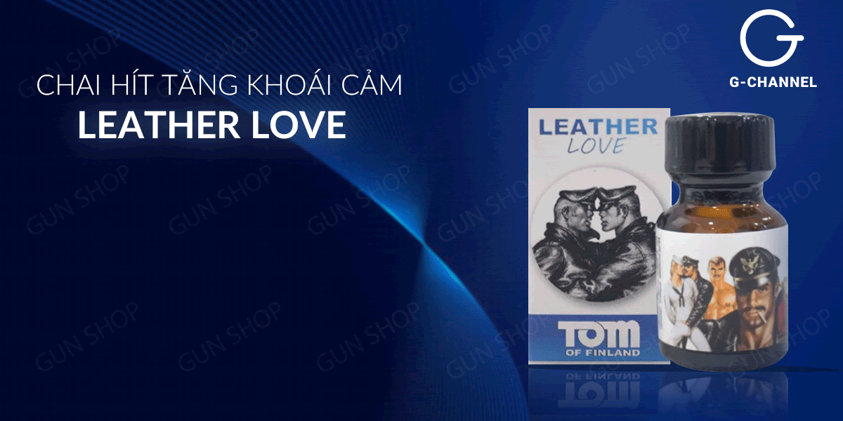  Địa chỉ bán Chai hít tăng khoái cảm Popper Tom Of Finland Leather Love - Chai 10ml hàng xách tay