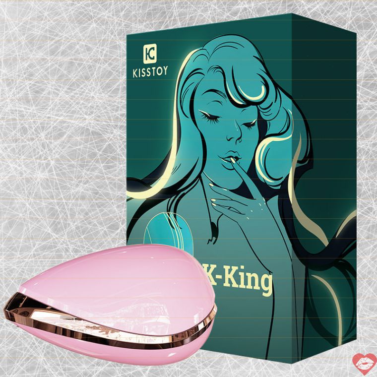 KISSTOY K-King Mút Liếm Rung Đa Năng Đạt Xuất Tinh Nhanh