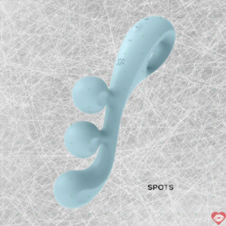 Satisfyer Tri Ball 2 Xanh Nhạt Rung Đa Kích Thích