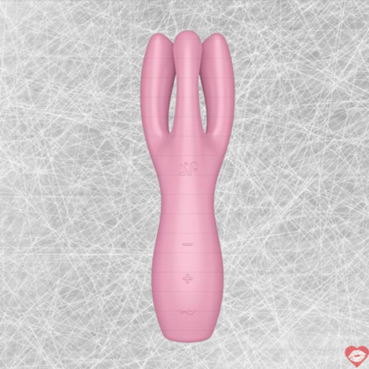 Satisfyer Threesome 3 Mint Hồng Kích Thích 3 Điểm